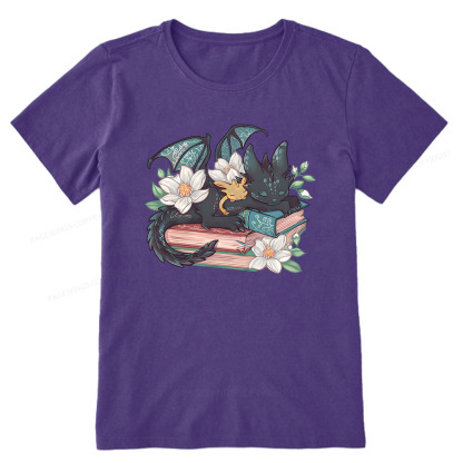 Pagewings Fantasy Book Dragon Unisex Classic T-shirt