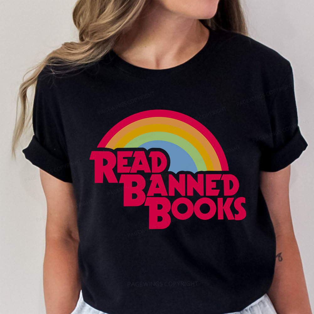 Pagewings Read Banned Books Unisex Classic T-shirt