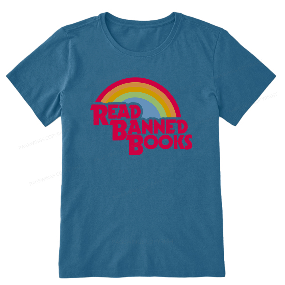 Pagewings Read Banned Books Unisex Classic T-shirt