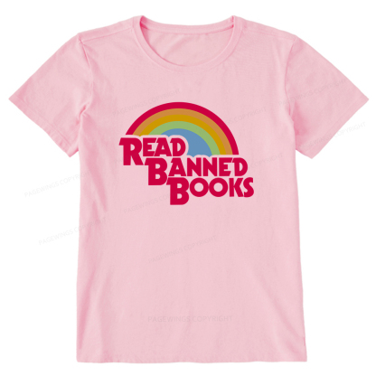 Pagewings Read Banned Books Unisex Classic T-shirt