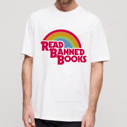 Pagewings Read Banned Books Unisex Classic T-shirt