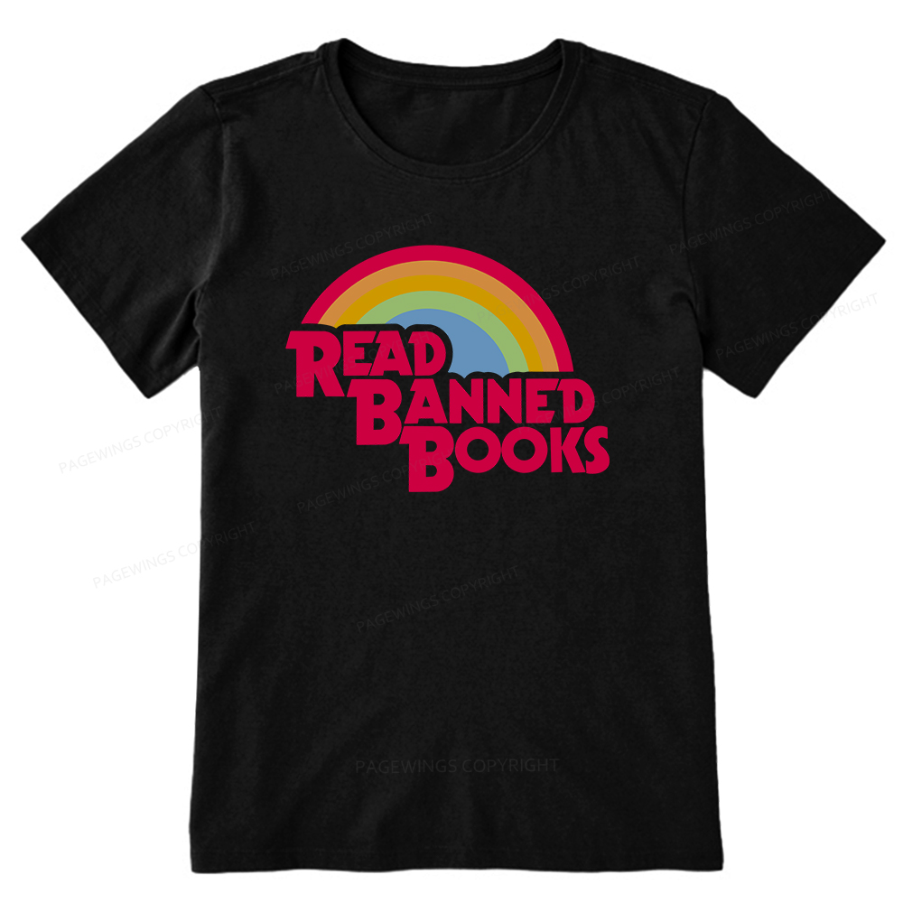 Pagewings Read Banned Books Unisex Classic T-shirt