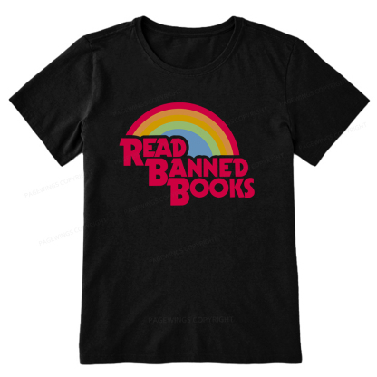 Pagewings Read Banned Books Unisex Classic T-shirt
