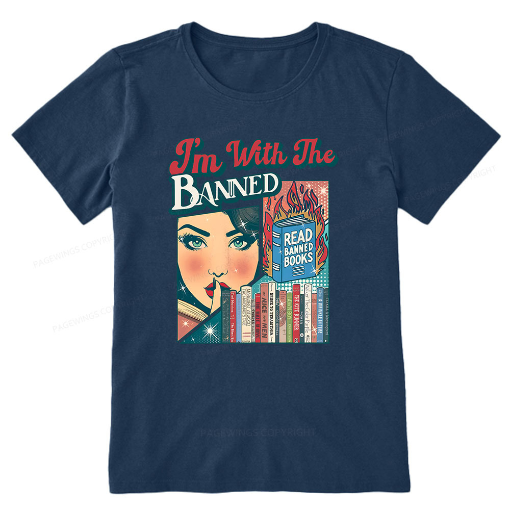 Pagewings I’m With the Banned Unisex Classic T-shirt