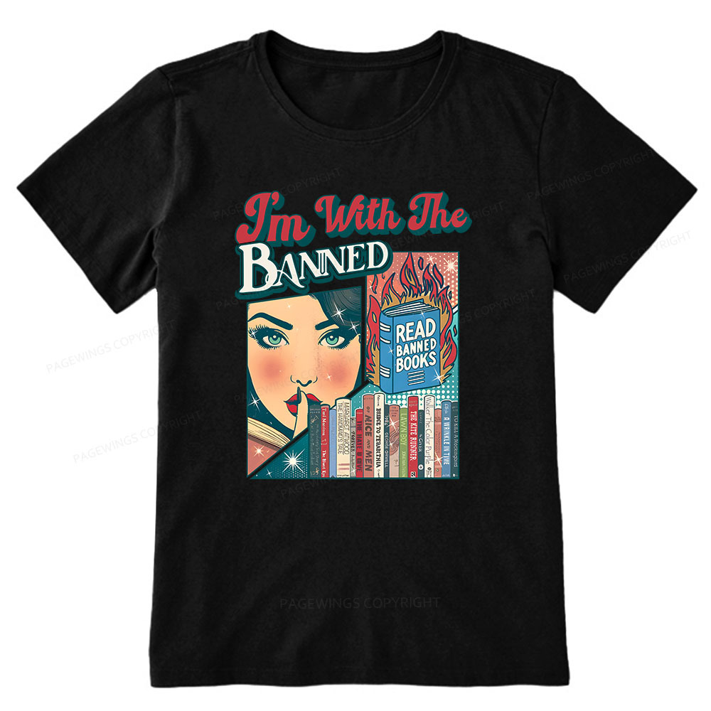 Pagewings I’m With the Banned Unisex Classic T-shirt