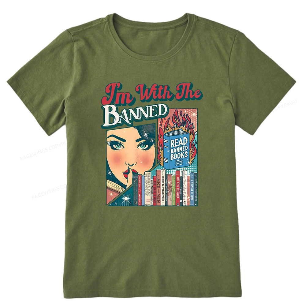 Pagewings I’m With the Banned Unisex Classic T-shirt