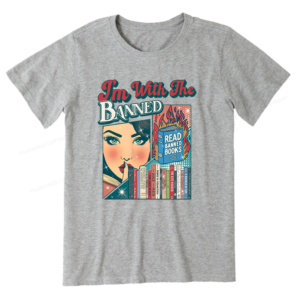 Pagewings I’m With the Banned Unisex Classic T-shirt