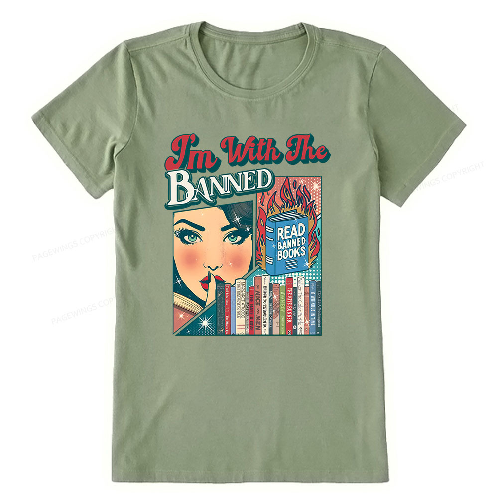 Pagewings I’m With the Banned Unisex Classic T-shirt