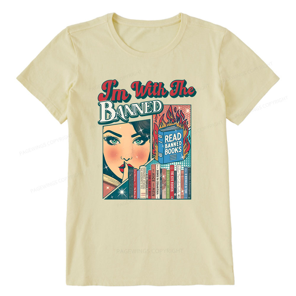 Pagewings I’m With the Banned Unisex Classic T-shirt