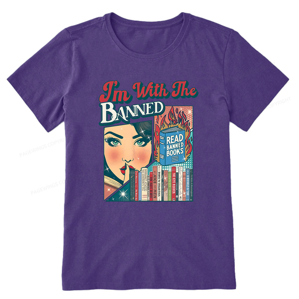 Pagewings I’m With the Banned Unisex Classic T-shirt