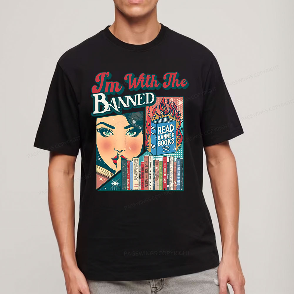 Pagewings I’m With the Banned Unisex Classic T-shirt