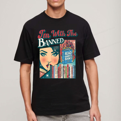 Pagewings I’m With the Banned Unisex Classic T-shirt
