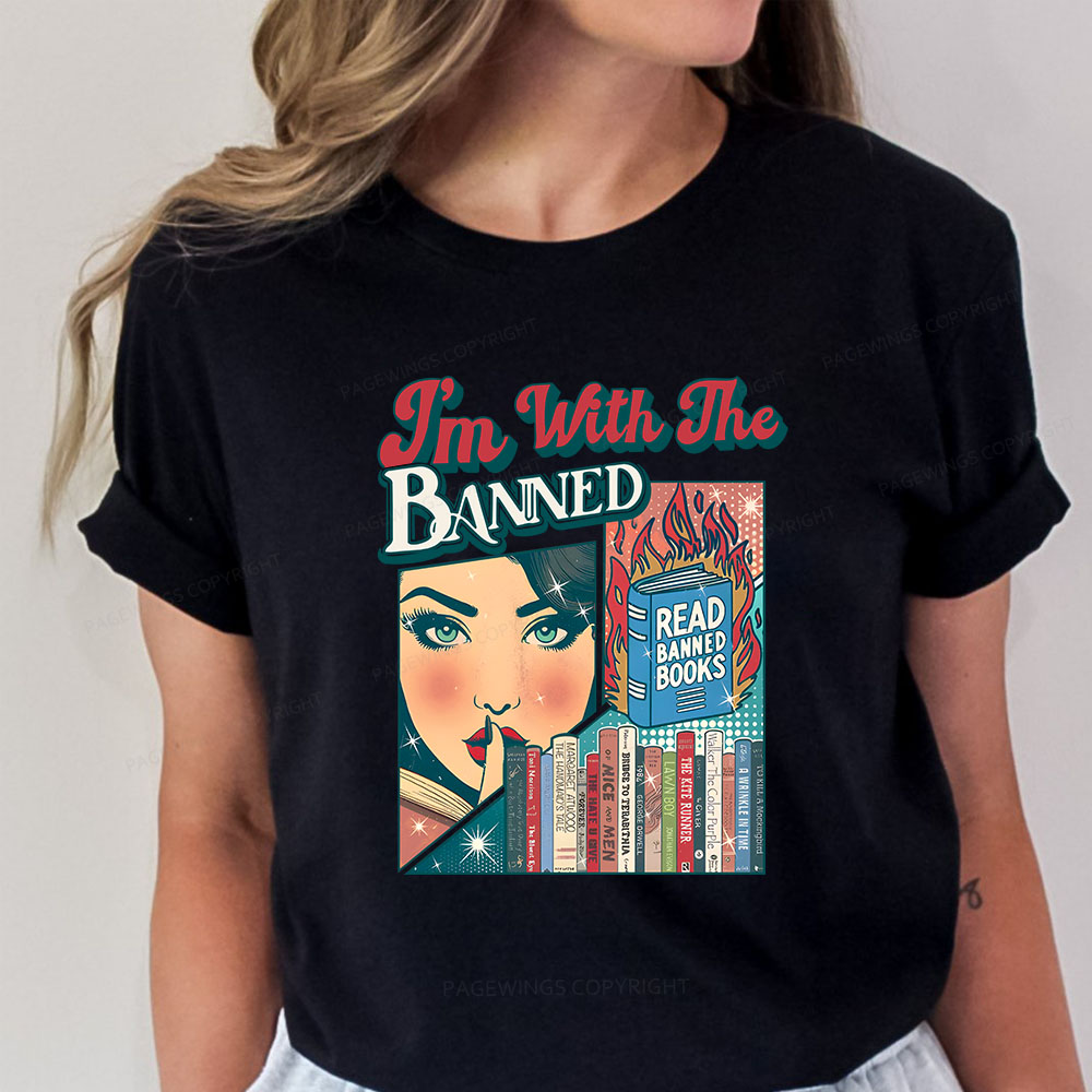 Pagewings I’m With the Banned Unisex Classic T-shirt