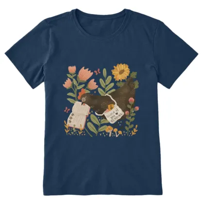 Pagewings Chicken Reading a Book Unisex Classic T-shirt
