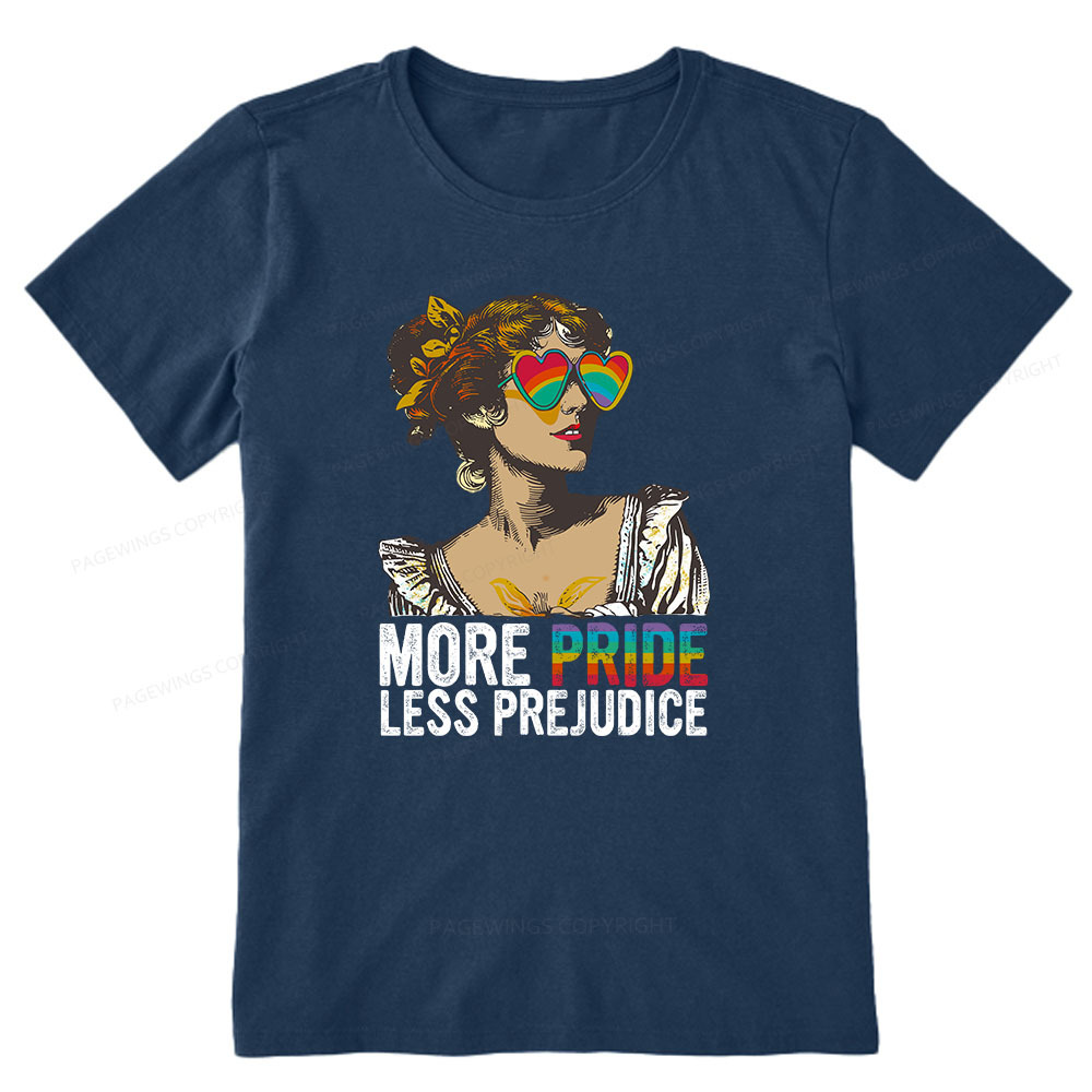 Pagewings More Pride Less Prejudice Unisex Classic T-shirt