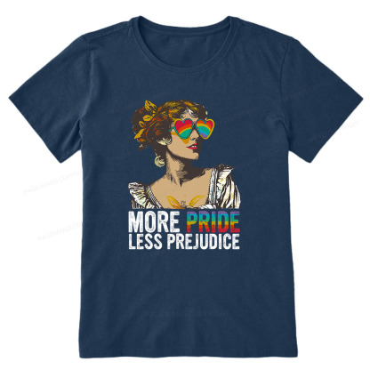 Pagewings More Pride Less Prejudice Unisex Classic T-shirt