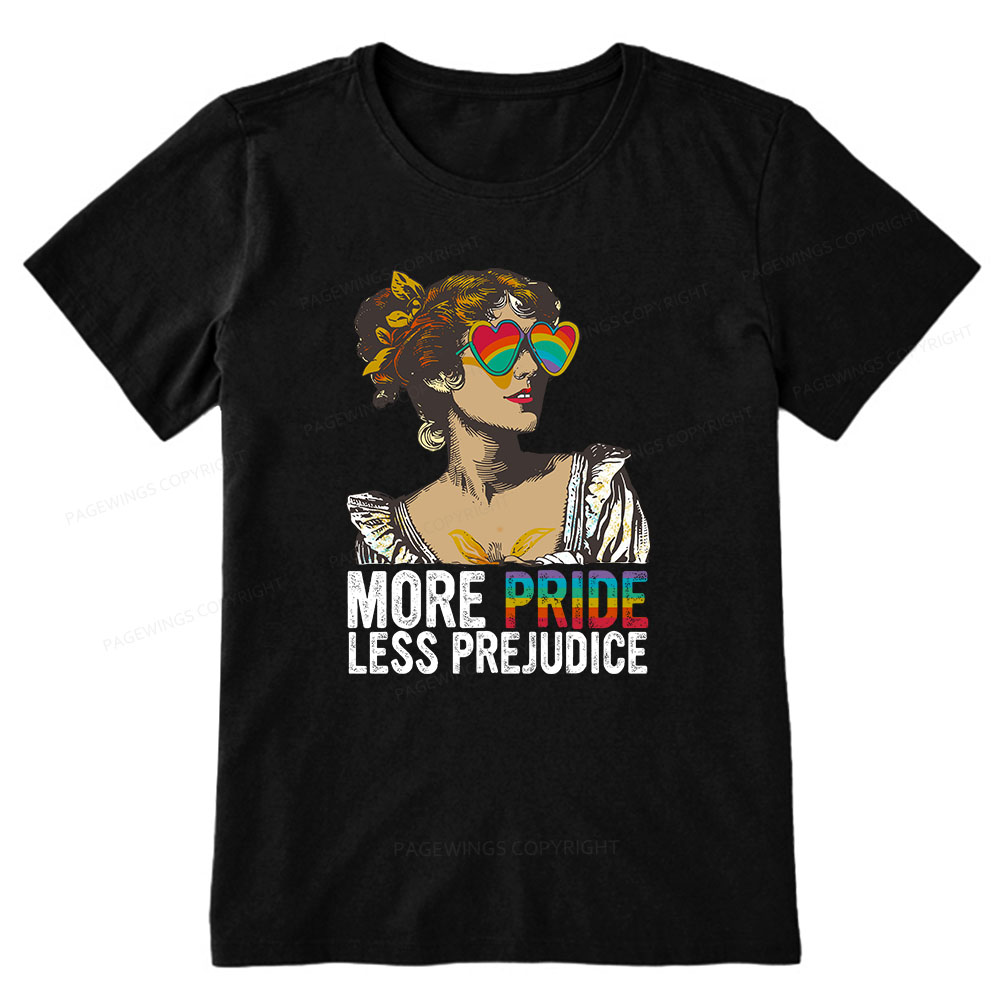 Pagewings More Pride Less Prejudice Unisex Classic T-shirt