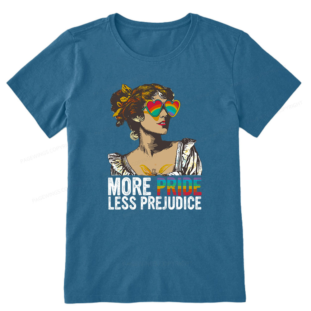 Pagewings More Pride Less Prejudice Unisex Classic T-shirt