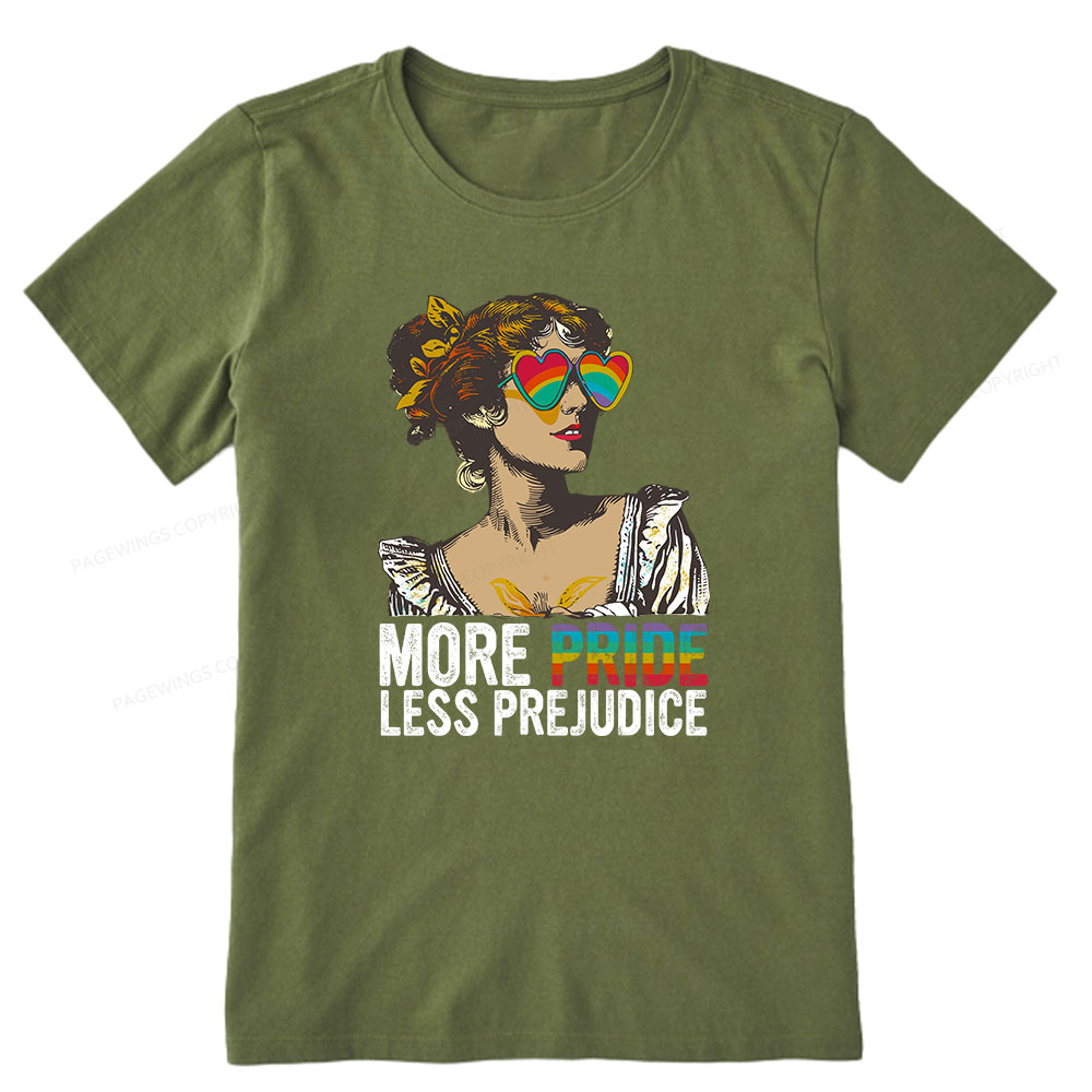 Pagewings More Pride Less Prejudice Unisex Classic T-shirt