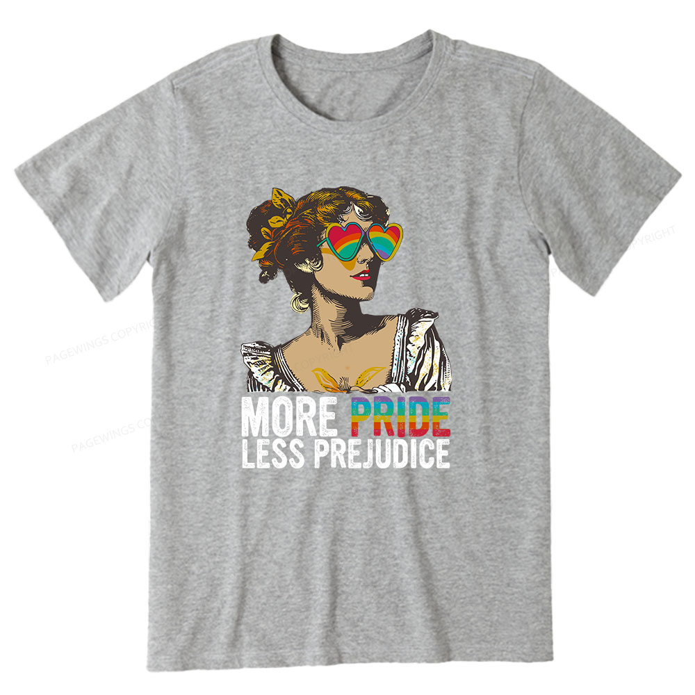 Pagewings More Pride Less Prejudice Unisex Classic T-shirt
