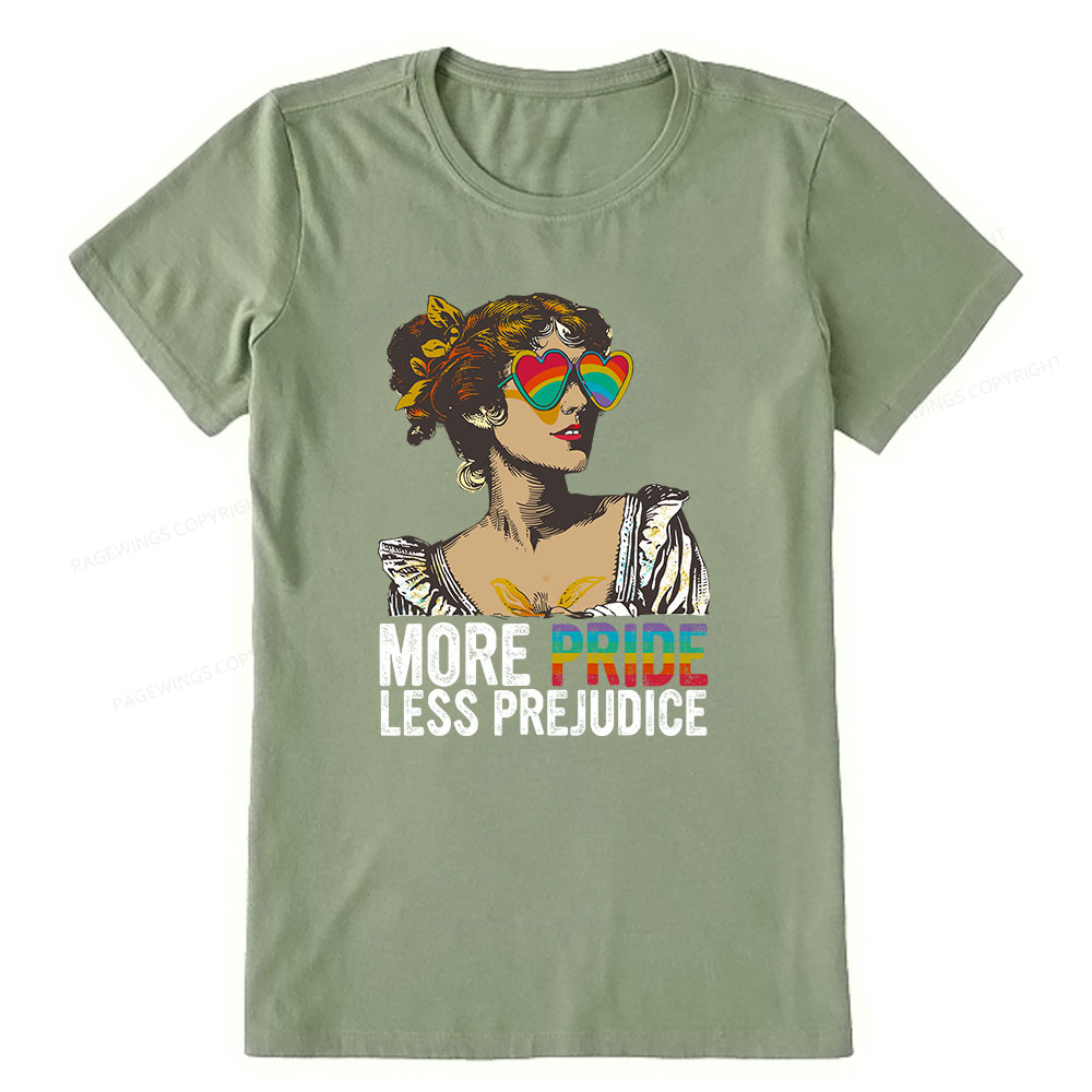 Pagewings More Pride Less Prejudice Unisex Classic T-shirt