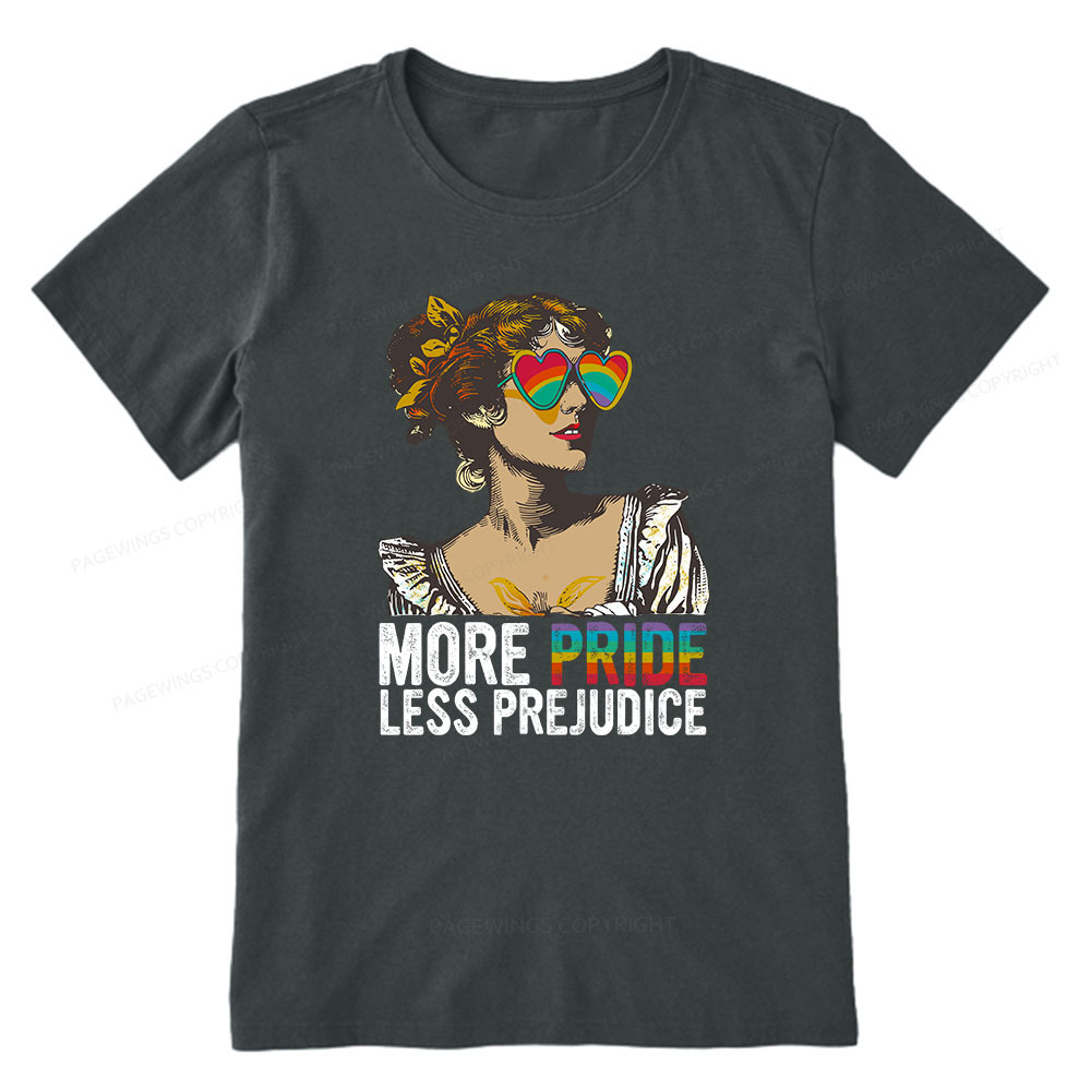 Pagewings More Pride Less Prejudice Unisex Classic T-shirt