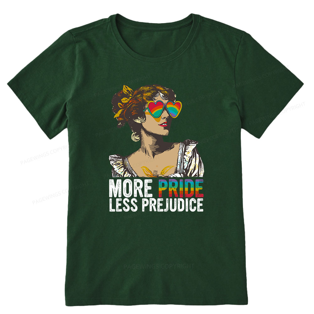 Pagewings More Pride Less Prejudice Unisex Classic T-shirt