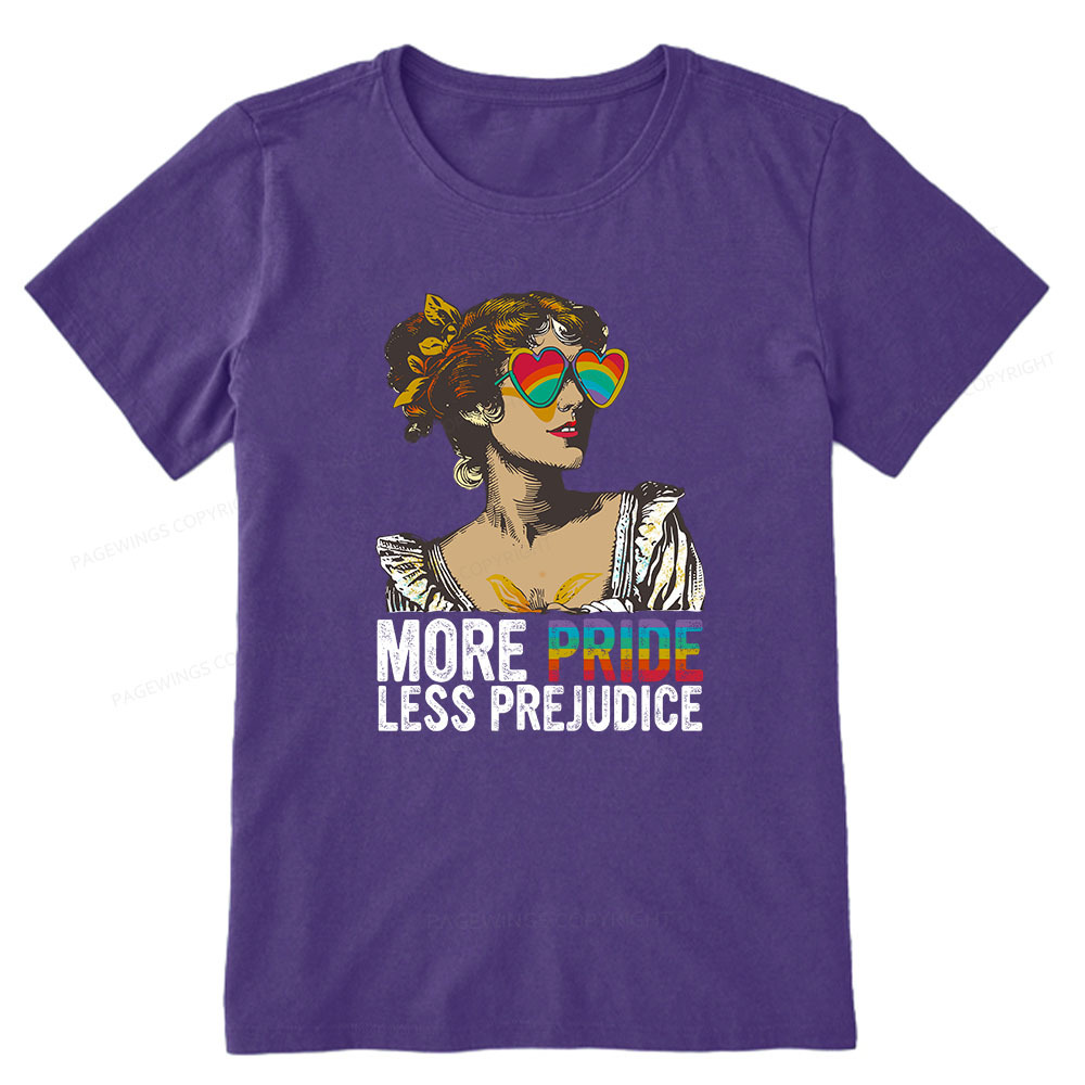 Pagewings More Pride Less Prejudice Unisex Classic T-shirt