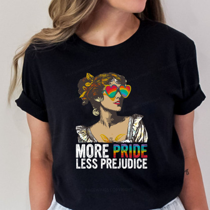 Pagewings More Pride Less Prejudice Unisex Classic T-shirt