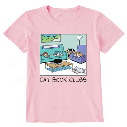Pagewings Cat Book Clubs Unisex Classic T-shirt