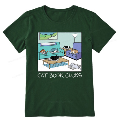 Pagewings Cat Book Clubs Unisex Classic T-shirt