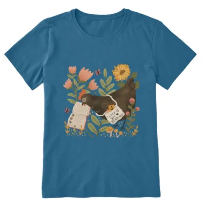 Pagewings Chicken Reading a Book Unisex Classic T-shirt