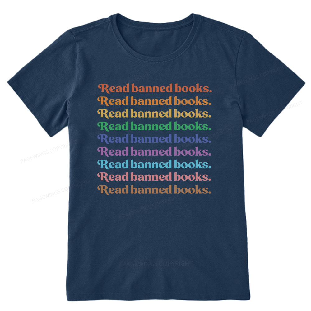 Pagewings Read Banned Books Unisex Classic T-shirt