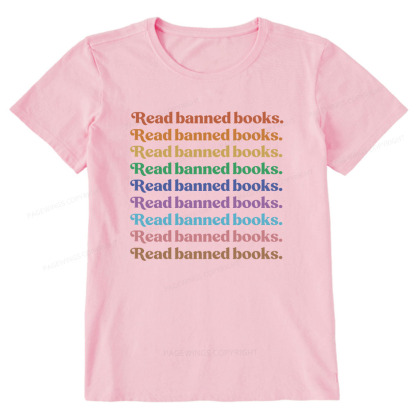 Pagewings Read Banned Books Unisex Classic T-shirt
