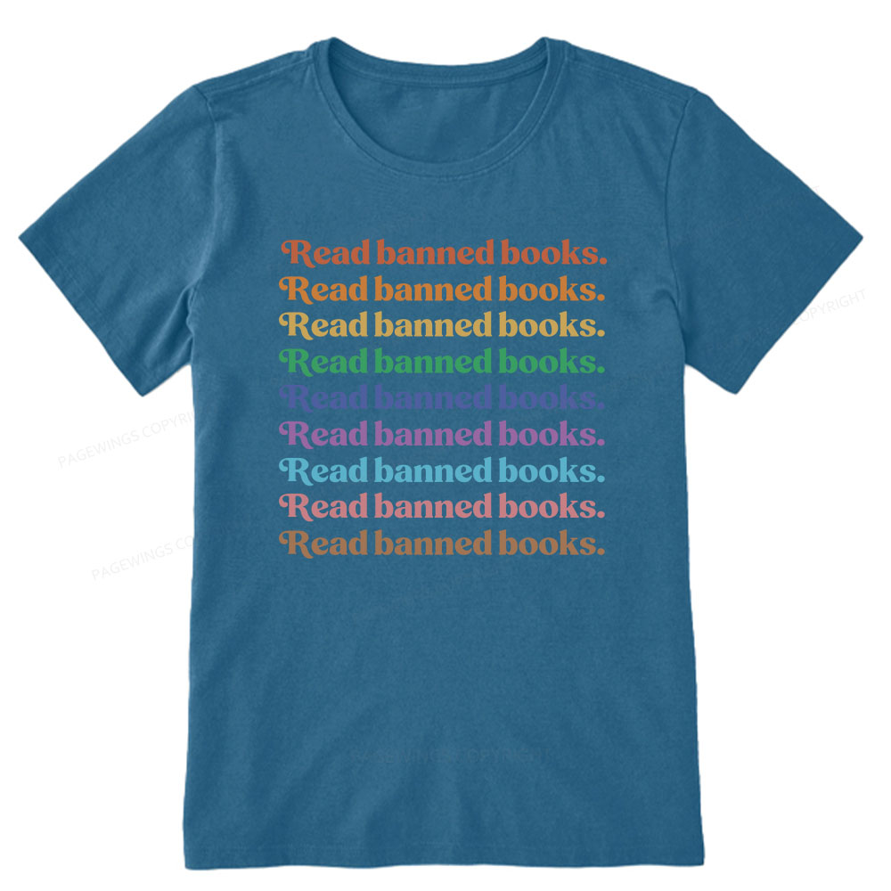Pagewings Read Banned Books Unisex Classic T-shirt