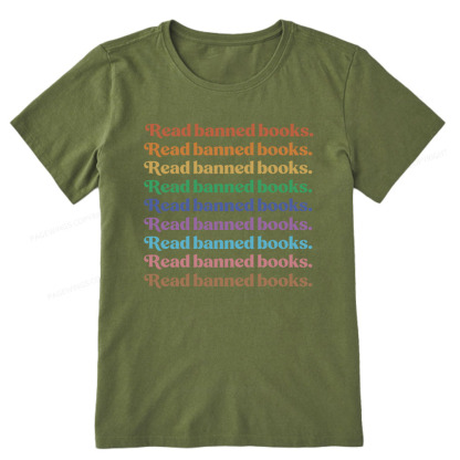 Pagewings Read Banned Books Unisex Classic T-shirt