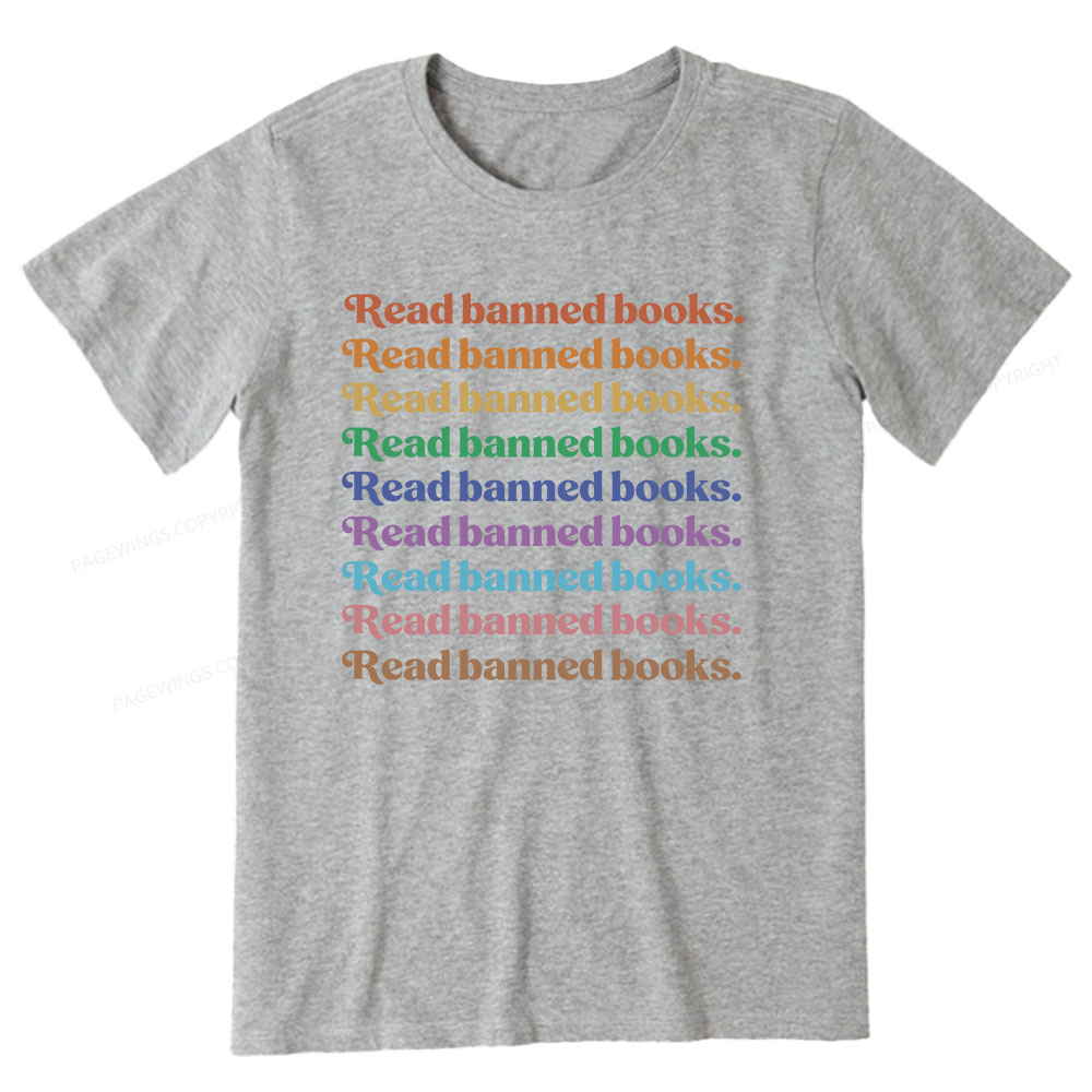 Pagewings Read Banned Books Unisex Classic T-shirt