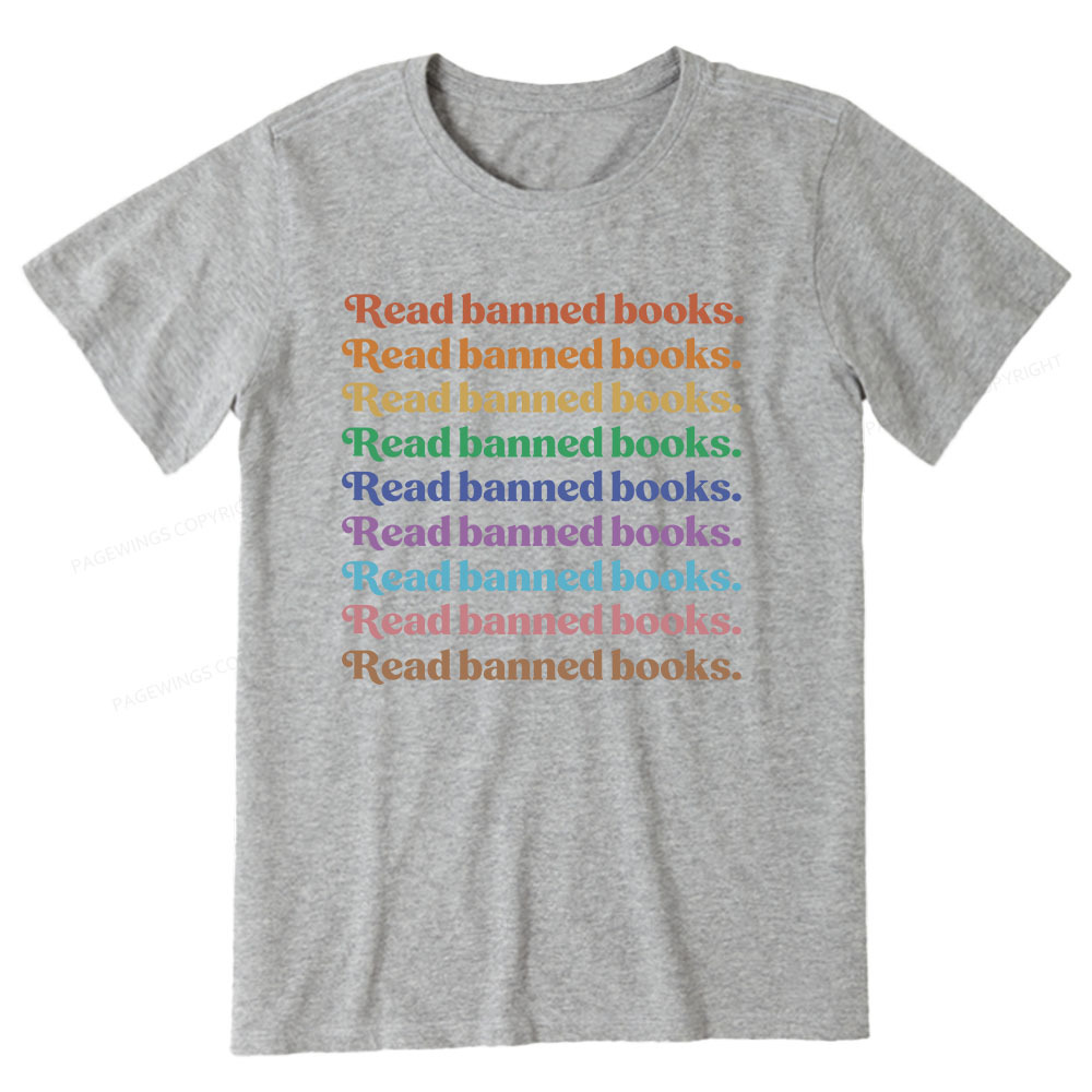 Pagewings Read Banned Books Unisex Classic T-shirt
