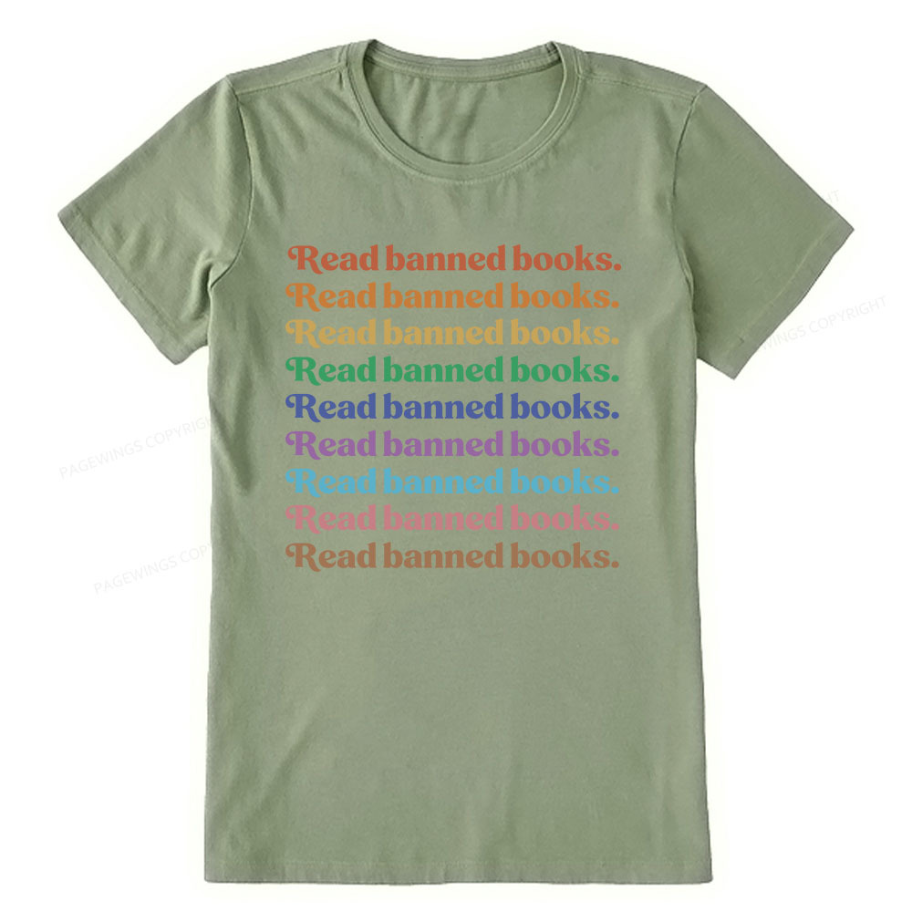 Pagewings Read Banned Books Unisex Classic T-shirt