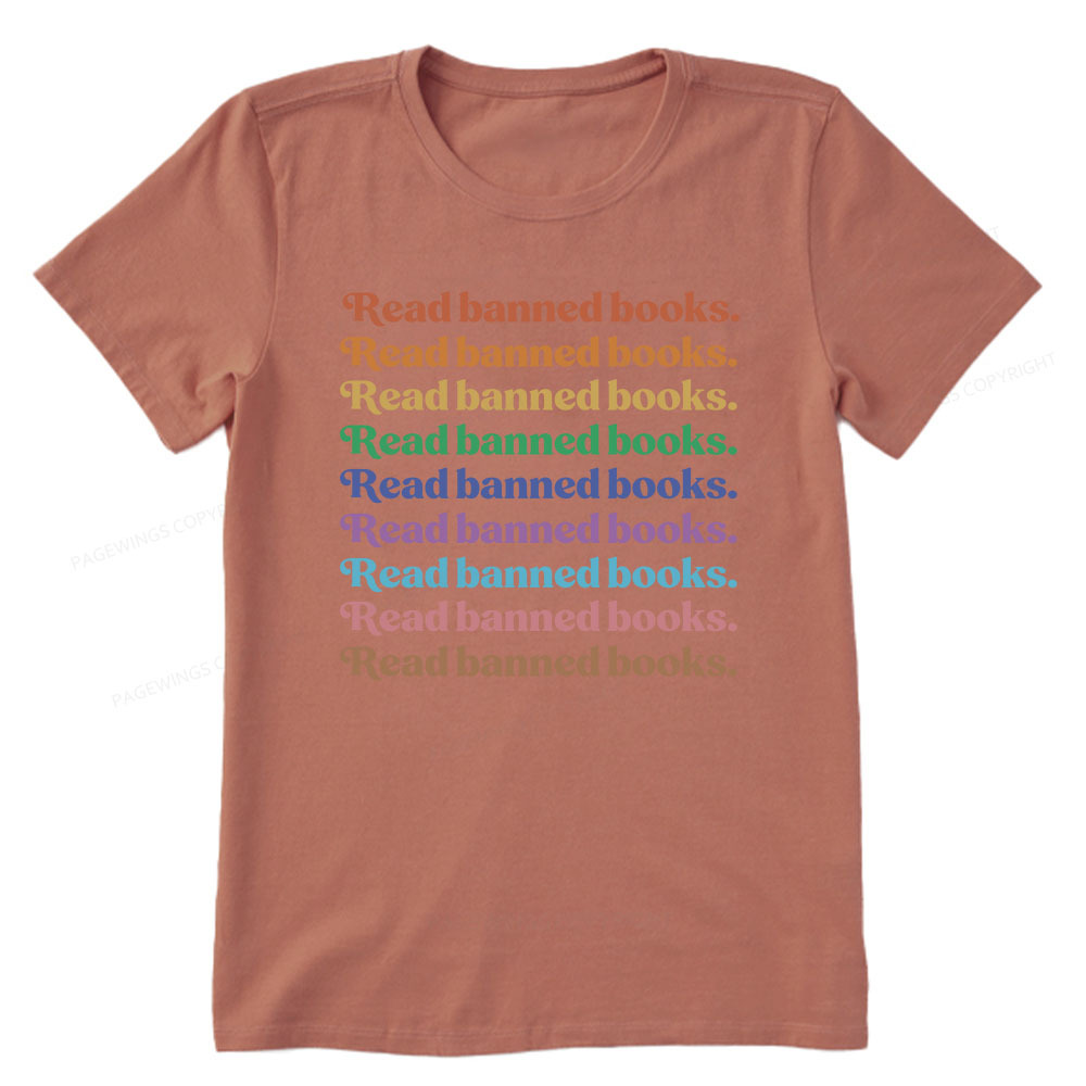 Pagewings Read Banned Books Unisex Classic T-shirt