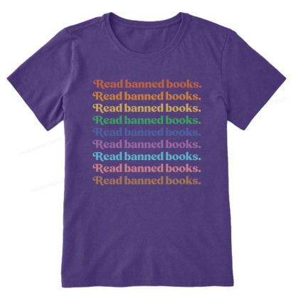 Pagewings Read Banned Books Unisex Classic T-shirt