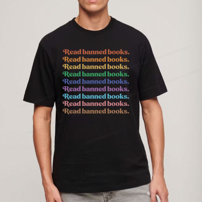 Pagewings Read Banned Books Unisex Classic T-shirt