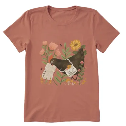 Pagewings Chicken Reading a Book Unisex Classic T-shirt