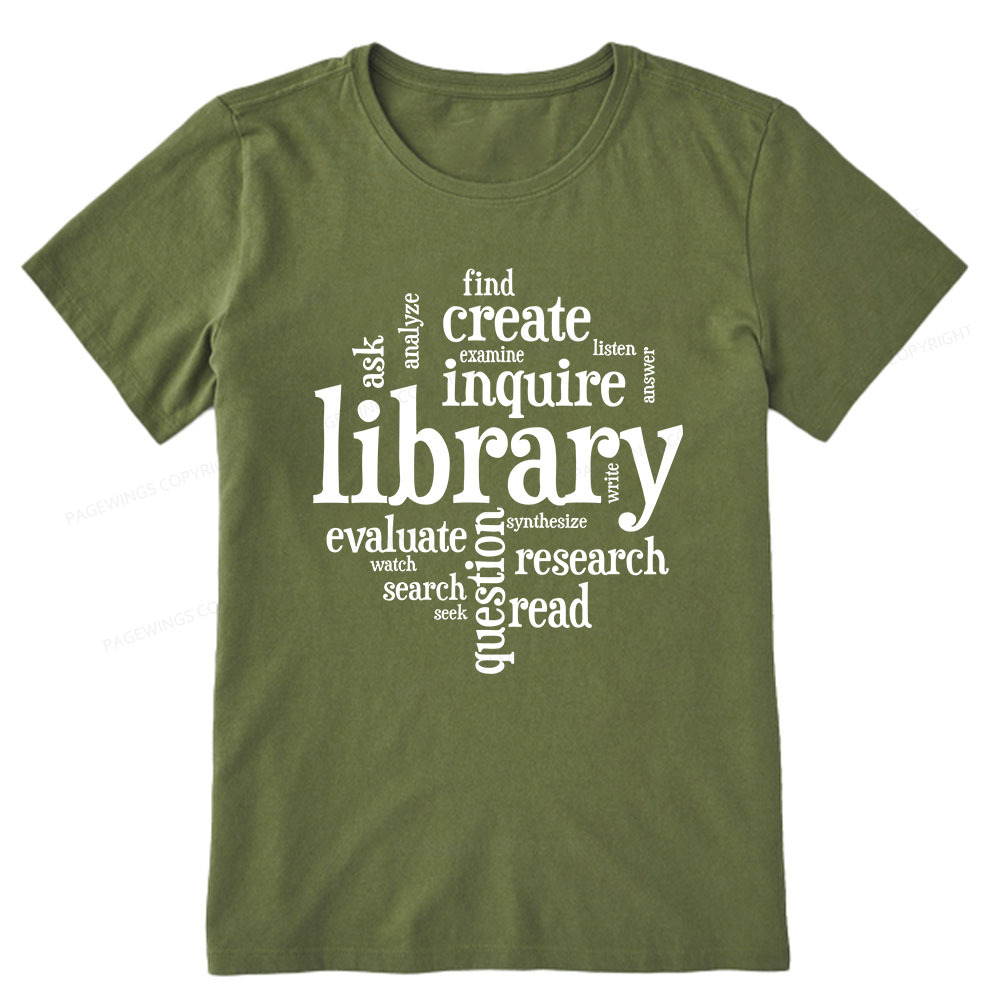 Pagewings Library Unisex Classic T-shirt