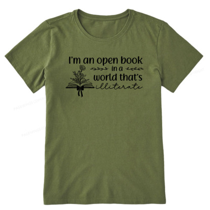 Pagewings An Open Book in a World Unisex Classic T-shirt