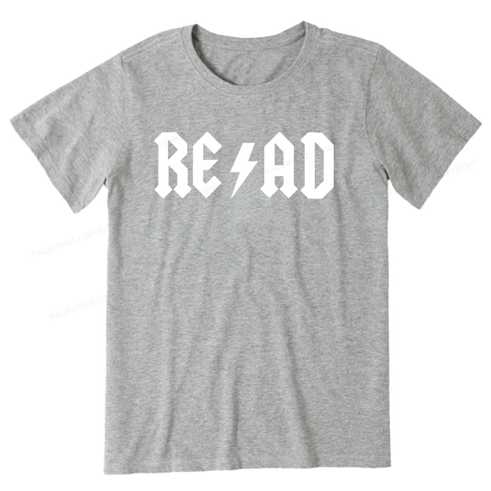 Pagewings Read Back In The Library "rock And Roll Unisex Classic T-shirt