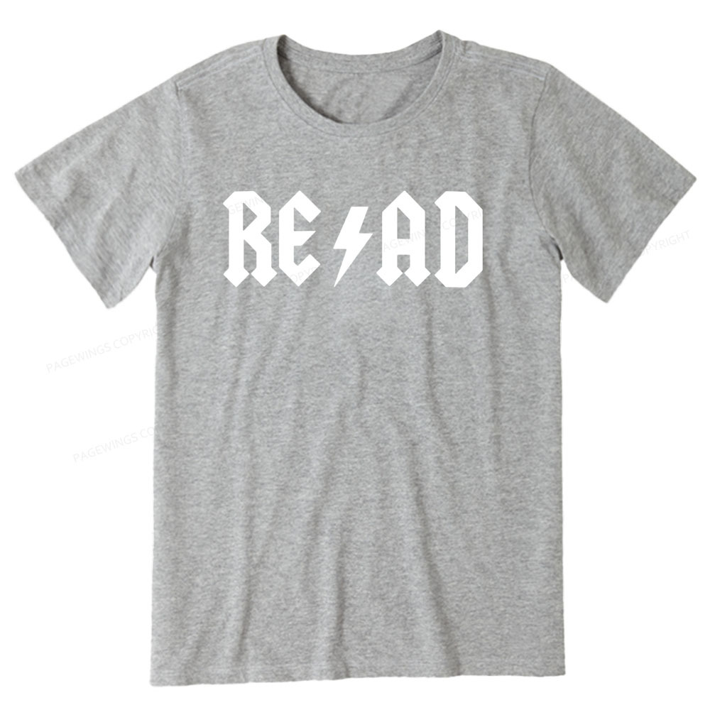 Pagewings Read Back In The Library "rock And Roll Unisex Classic T-shirt