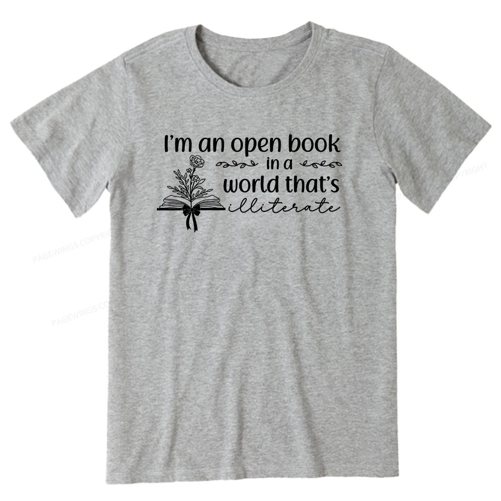 Pagewings An Open Book in a World Unisex Classic T-shirt