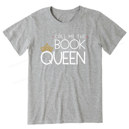 Pagewings Call Me The Book Queen Unisex Classic T-shirt