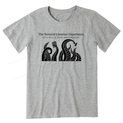 Pagewings The Tortured Librarian Department Unisex Classic T-shirt